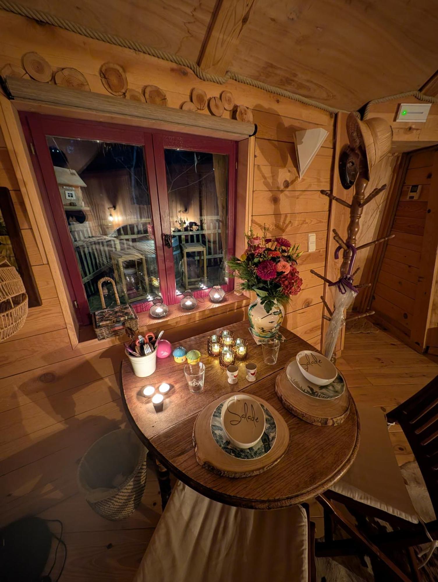 سبا B&B La Cabane Du Bois Dormant المظهر الخارجي الصورة
