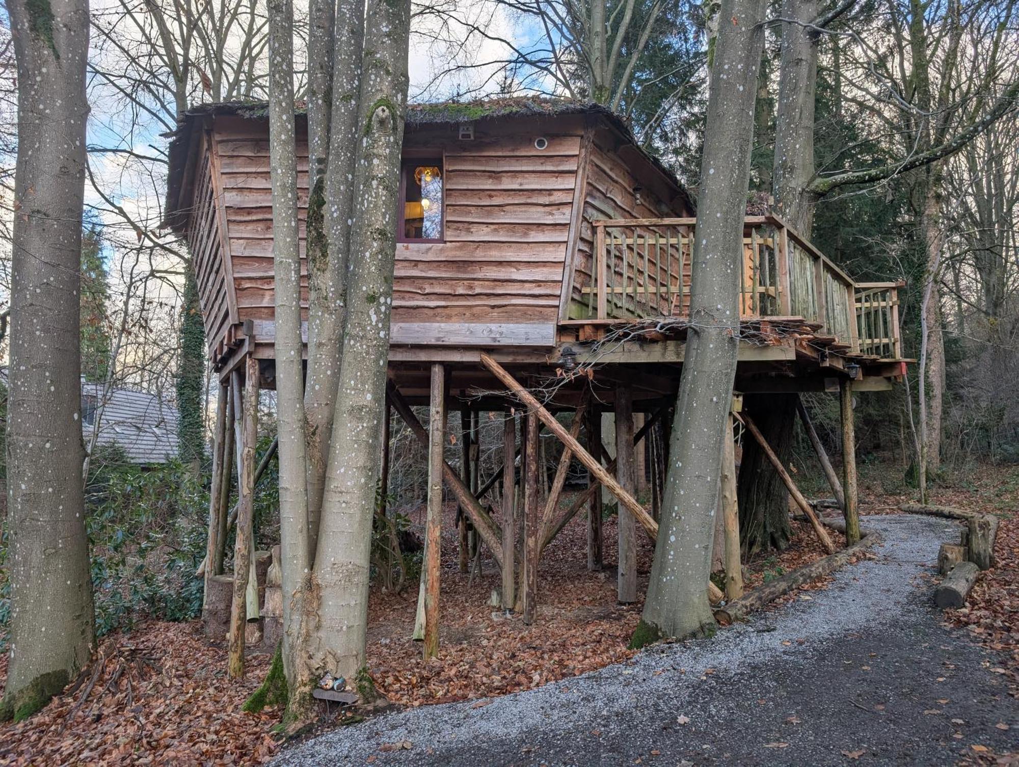 سبا B&B La Cabane Du Bois Dormant المظهر الخارجي الصورة