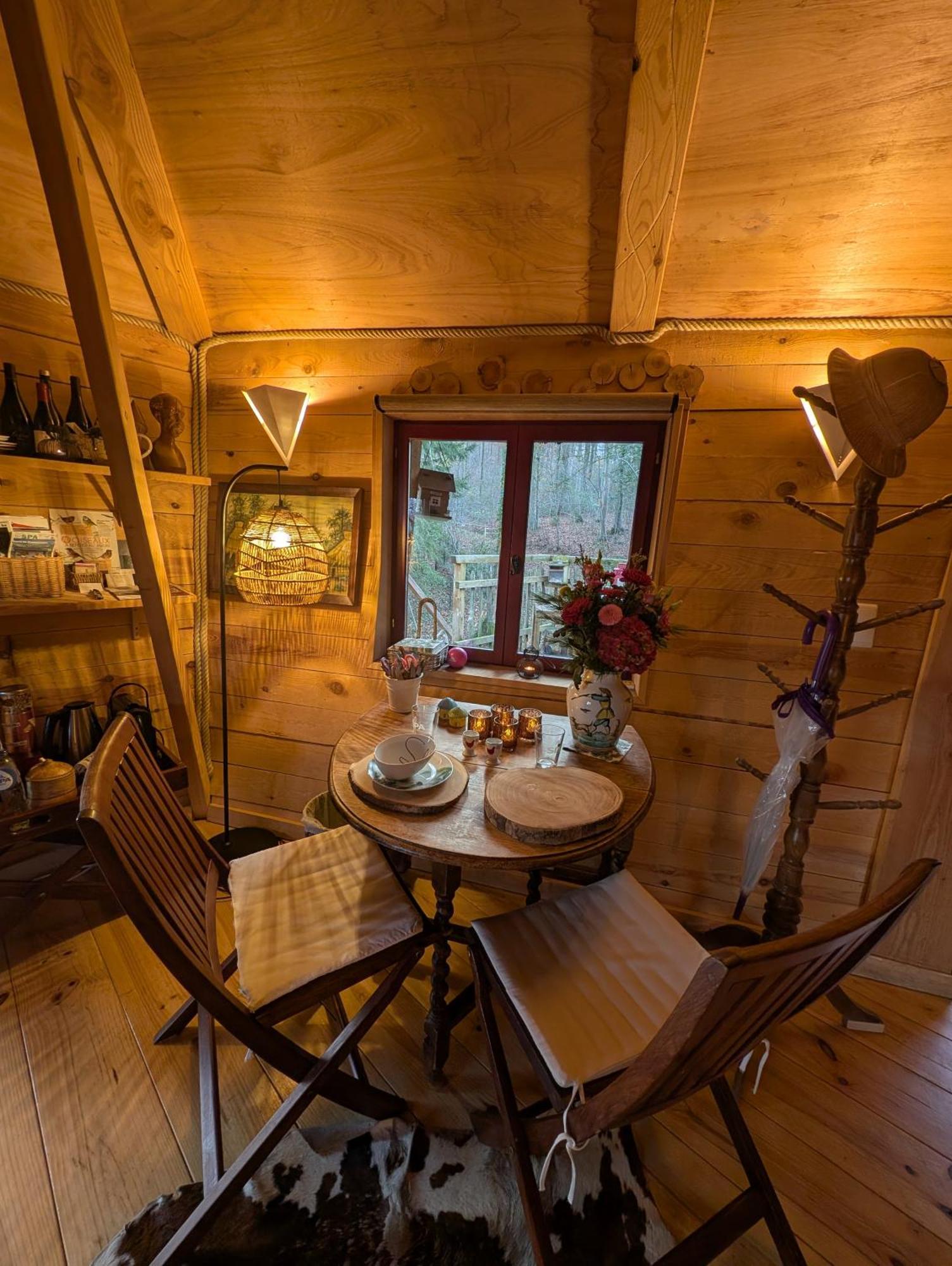 سبا B&B La Cabane Du Bois Dormant المظهر الخارجي الصورة